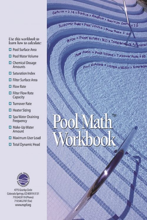 CPO® CERTIFICATION WORKBOOK Pool Operation Management